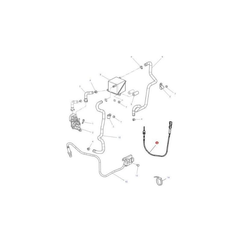 Massey Ferguson Temperature Sensor - V837086231 | OEM | Massey Ferguson parts | Senders & Sensors-Massey Ferguson-Farming Parts,Lighting & Electrical Accessories,Senders & Sensors,Switches & Sensors,Tractor Parts
