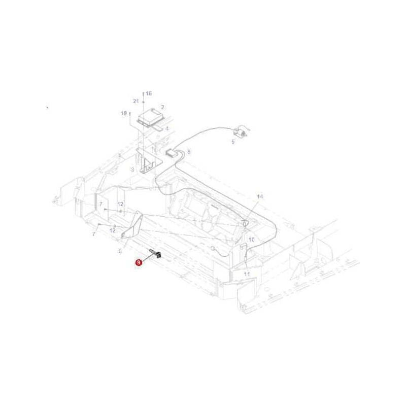Fendt Temperature Transmitter - G515550070050 - F515550070050 | OEM | Fendt parts | Gauges & Related Components-Fendt-