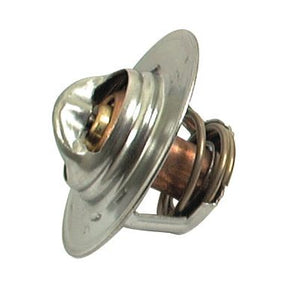 Close-up of a Sparex Thermostat Housing (Sparex Part No. S.65032) for Ford / New Holland, showcasing its round top, spring mechanism, and cylindrical base.