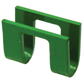 A sturdy 70mm Tine Bar from Sparex, designed as a replacement for Krone part number 139535.3 (Sparex Part No. S.119623), features a green metal U-shaped bracket with two parallel arms, similar to designs often used for securing or supporting objects.
