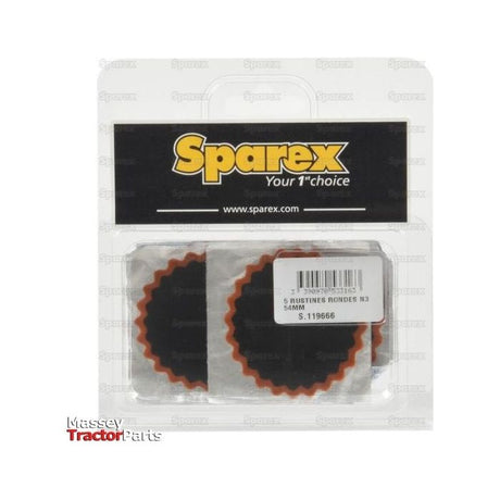 Round repair patches (no. 3) 54mm x 5pcs. agripak
 - S.119666 - Farming Parts