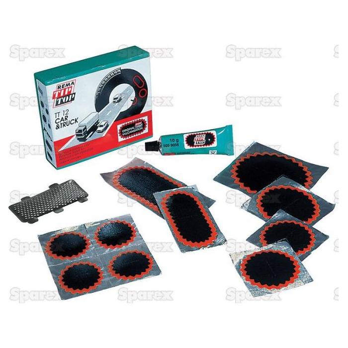 Tyre Repair Kit Truck/Car (TT12). (Alternative to S.52212)
 - S.115212 - Farming Parts