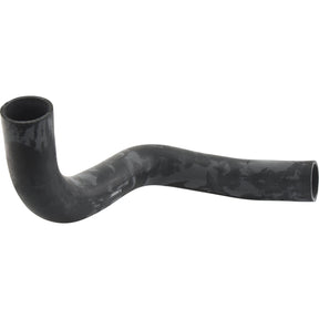 A black, L-shaped Sparex Top Hose (Sparex Part No. S.140997) with a curved rubber design and an inner diameter ranging from 70.00mm to 70.20mm, displayed against a white background.