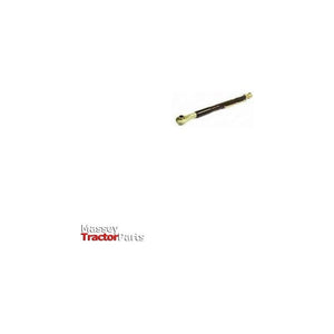 An AGCO Massey Ferguson - Top Link - 1870075M91 lies on a white background, essential for various MF models.