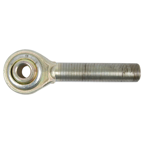 The Sparex Top Link Ball End - M40x3 Metric - Cat.2 (Sparex Part No. S.52385) is a metal rod end bearing with a threaded shaft, offering a precise thread length and a spherical joint for mechanical linkage.