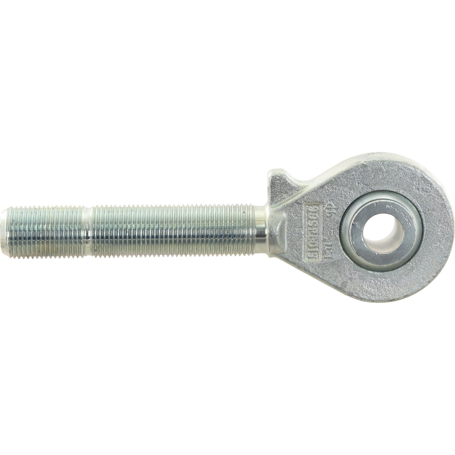 The Sparex Top Link Ball End - M36x3 Metric - Cat.2 (Part No.S.29328) is a metal rod end bearing that features a threaded shaft, spherical bushing, and precise thread length, ensuring seamless mechanical connections.