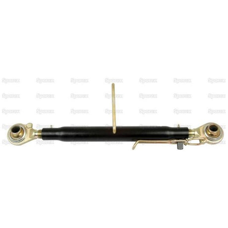 The Sparex Top Link (Cat.2/2) Ball and Ball, M30 x 3.00, with a minimum length of 740mm (S.29454) is ideal for mechanical applications requiring a hydraulic cylinder with attachment points on both ends and a central mounting bracket.