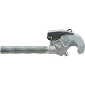 A Top Link Forged Hook - Cat. 1 from Sparex, featuring an M27 x 3.00 (RH) threaded adjustment rod and a lockable lever mechanism, suitable for various industrial applications.