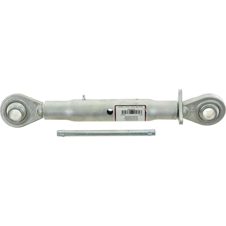 A heavy-duty Top Link Heavy Duty (Cat.2/2) Ball and Ball with eye bolts on both ends and a separate pin placed underneath, branded by Sparex, with a minimum length of 420mm and a diameter of 1 1/4'' (Product Code: S.4917607).