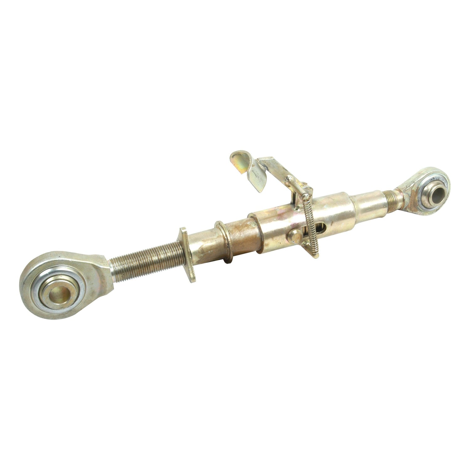 The Top Link Heavy Duty (Cat.2/2) Ball and Ball from Sparex, model S.20719, features a M36 x 3.00 thread and a minimum length of 540mm, equipped with two spherical tractor end balls on each side for adjusting tension or length.