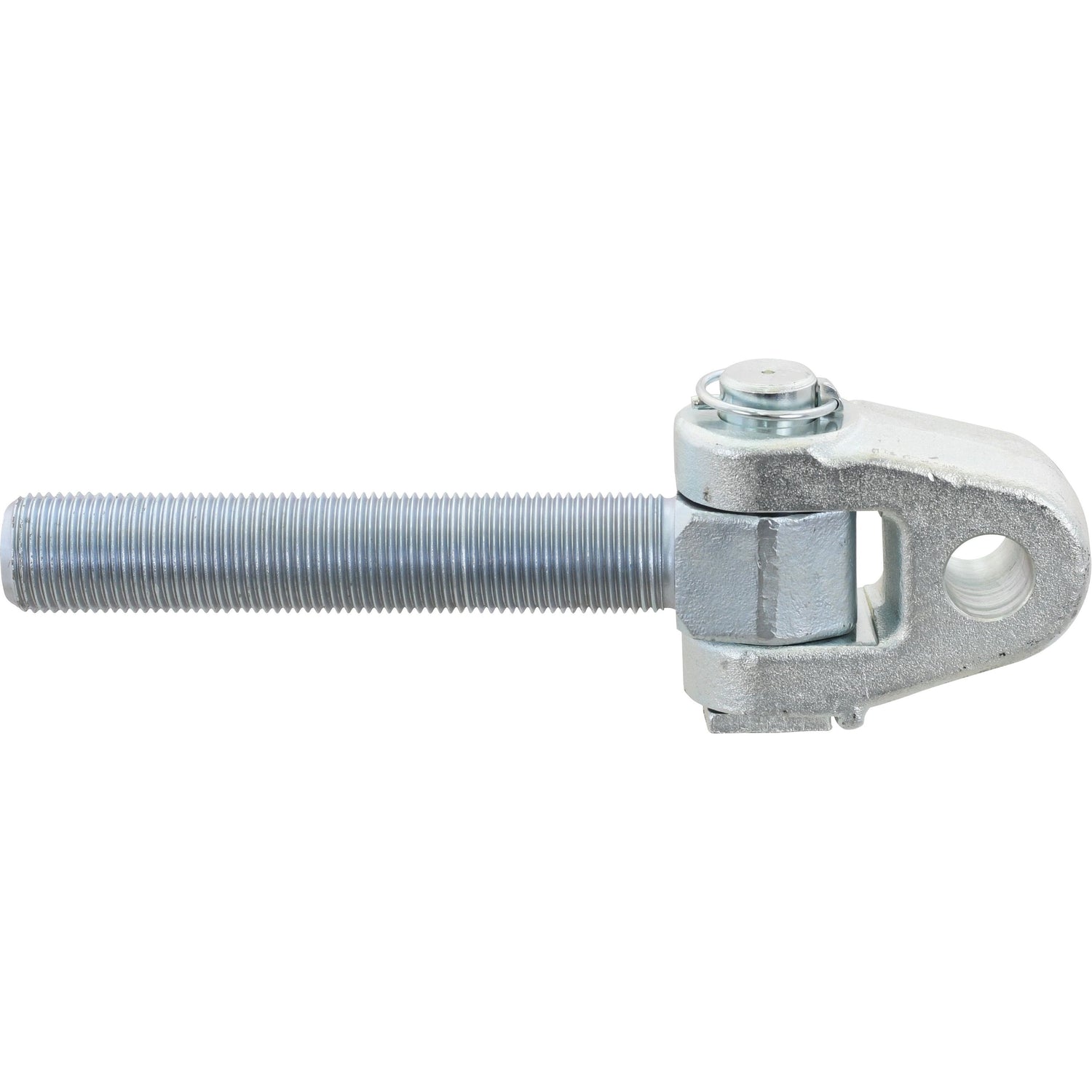 A Sparex Top Link Knuckle Thread - Cat.2, featuring an M36x3 RH thread size and a threaded rod on one end with a clevis jaw fitting on the other (Sparex Part No.S.29336).