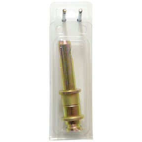 A Top Link Pin - Conversion Kit from Sparex, packaged in a clear plastic container with two visible prongs at the top for hanging, labeled as Sparex Part No. S.3872 for easy identification.