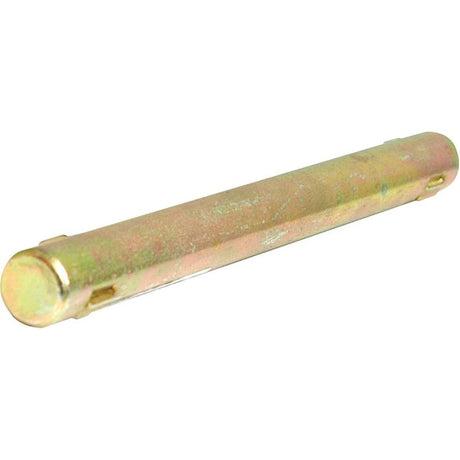 A cylindrical metal dowel pin with flat ends, showing signs of slight wear or corrosion, similar to the Sparex Top Link Tommy Bar (Length: 200mm / 7⅞", Diameter: Ø16mm / 5/8", Sparex Part No. S.16025).