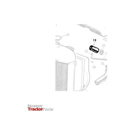 Massey Ferguson Top Radiator Hose - 827496M1 | OEM | Massey Ferguson parts | Top-Massey Ferguson-Cooling Parts,Engine & Filters,Farming Parts,Fluid & Fuel Delivery & Storage,Fuel Delivery Parts,Fuel Tank,Fuel Tanks,Radiator Hoses,Top,Tractor Parts,Water Extractors,Workshop & Merchandising,Workshop Consumables