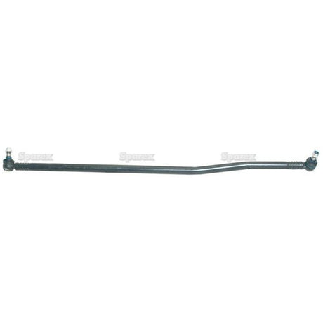 The Sparex Track Rod/Drag Link Assembly, model S.42063, is a 1181mm long metal rod with a slight bend in the middle and spherical joints at each end, specifically designed for mechanical purposes and featuring M16 x 1.5 threads for compatibility.