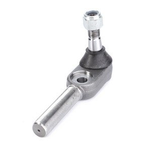 A Massey Ferguson track rod end bearing from the 182519M91 series by AGCO, featuring a threaded shaft, pivoting ball joint, and an attached hex nut, isolated on a white background.