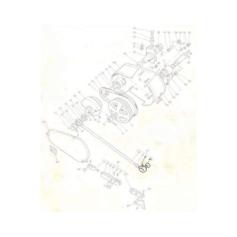 Massey Ferguson Track Rod End Knife Drive - 817062M93 | OEM | Massey Ferguson parts | Legs & Cutter Bars-Massey Ferguson-2WD Parts,Axles & Power Train,Farming Parts,Front Axle & Steering,Legs & Cutter Bars,Machinery,Subsoiler,Tillage,Track Rods & Drag Links,Tractor Parts