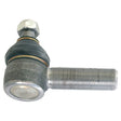 Close-up of a Track Rod, length 101mm, from the Sparex brand (S.41724), featuring a metal ball joint with a threaded bolt attached to a cylindrical housing, typically used in automotive or machinery applications. Identified under Tariff Code 8708949900.
