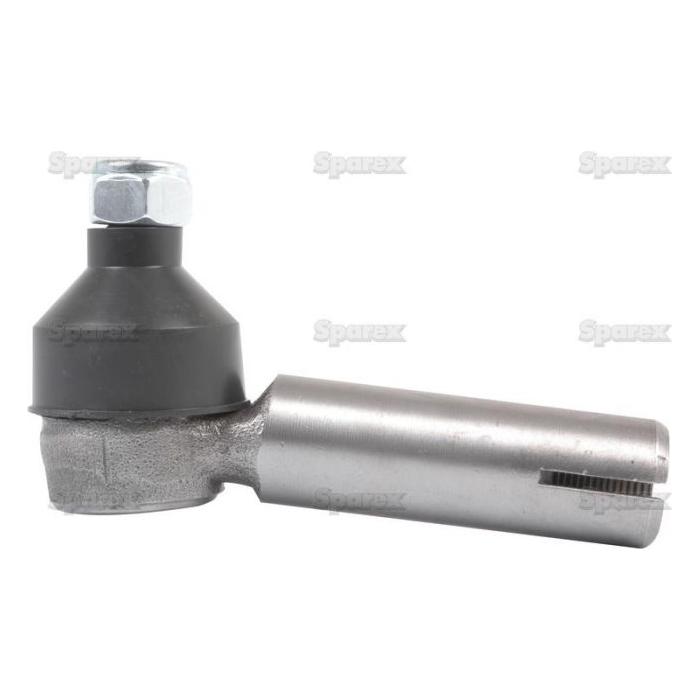 Close-up of a Track Rod (S.40183) with threads and a hexagonal nut on top, featuring an M16 x 1.5 female thread, used in vehicle suspension systems, against a white background. Ideal for Sparex applications.