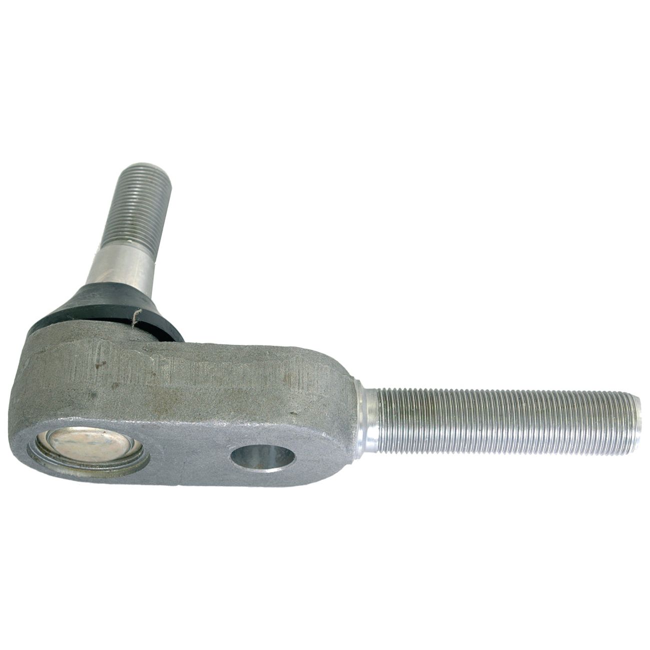 The Sparex Track Rod, S.40186, measuring 165mm in length, is ideal for mechanical linkage with its threaded studs on both ends and a hole through the larger end.