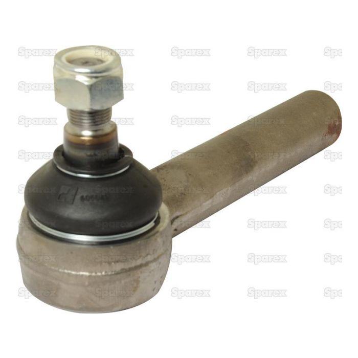 A close-up view of a metallic track rod, specifically Product S.111040 measuring 208mm in length, featuring a bolt on top and a female thread for steering mechanisms. The background has a faint "Sparex" watermark, adding an extra touch of brand authenticity.