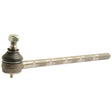 A Sparex Track Rod, measuring 309mm in length, features a straight design with a threaded bolt and rubber boot.