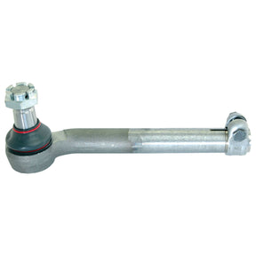 Image of the Sparex Track Rod, S.7805, measuring 310mm in length, featuring a metallic automotive tie rod end with a ball joint fitting on one end and an M28 x 1.5 female threaded fitting on the other.