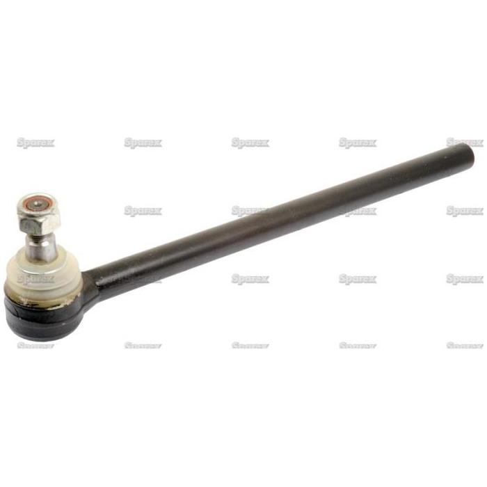 A Sparex Track Rod, S.43750, measuring 380mm in length, featuring an M16 x 1.5 female thread ball joint with an attached metal tie rod end and a mounting nut, all displayed on a white background.