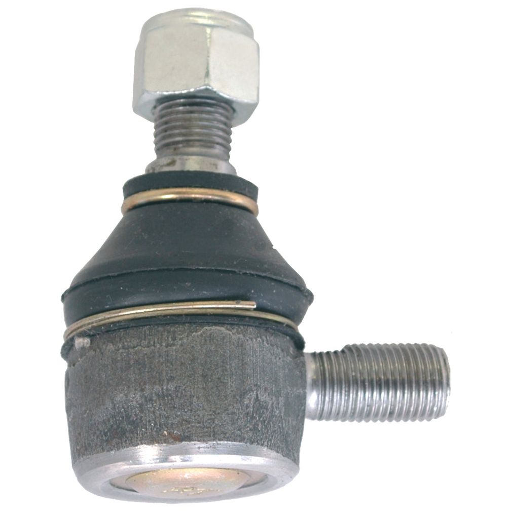 A Sparex Track Rod, S.40137, featuring a 41mm length metal ball joint with a 1/2" x 20tpi threaded rod and a rubber boot designed for automotive use, is shown against a white background.