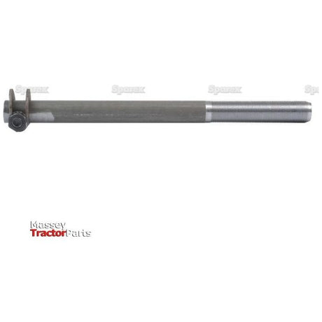 A long, metal threaded rod with a bolt at one end. Text reads "Track Rod Tube | Sparex Part No.S.40184.