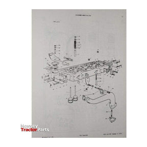 Massey Ferguson 765 Tractor Parts Book - 819121M3 | OEM | Massey Ferguson parts | Manuals-Massey Ferguson-Farming Parts,Repair & Reference Manuals,Tractor Parts,Workshop & Merchandising,Workshop Equipment