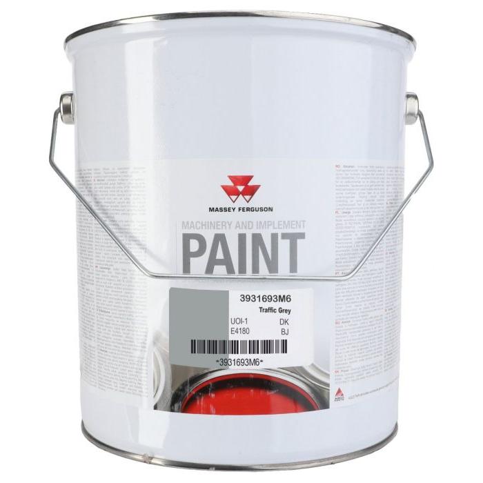 Traffic Grey Paint 5lts - 3931693M6 - Massey Tractor Parts