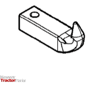 Massey Ferguson Trailer Hitch - 4294269M1 | OEM | Massey Ferguson Parts-Massey Ferguson-Farming Parts,Linkage,PTO & Linkage,Towing & Fasteners,Tractor Parts,Trailer Hitches & Hitch Pins,Trailer Parts