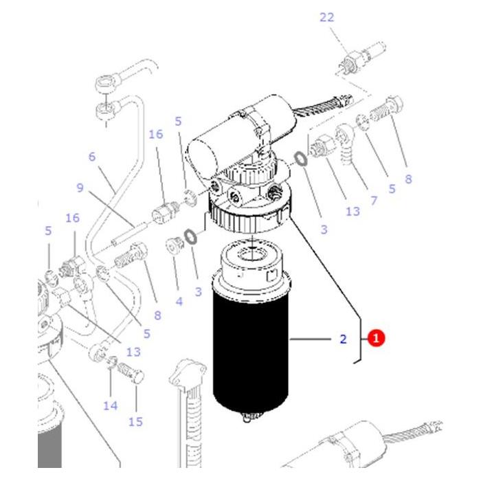 Transfer Pump - V837073628 - Massey Tractor Parts