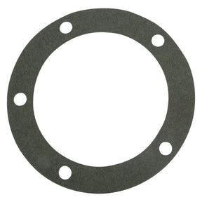 Sparex's Transmission Gasket (Part No. S.66138) is a flat, circular gasket for Ford/New Holland, featuring five smaller holes evenly spaced around the inner edge.
