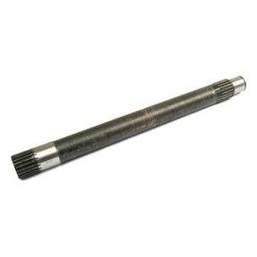 Based on the given product data, the sentence can be rewritten as:

"The Sparex Main Shaft (Sparex Part No. S.42140) is a long, cylindrical metal shaft featuring threaded ends and a textured surface, specifically compatible with Massey Ferguson tractors and commonly used as a mechanical component in machinery or automotive systems.