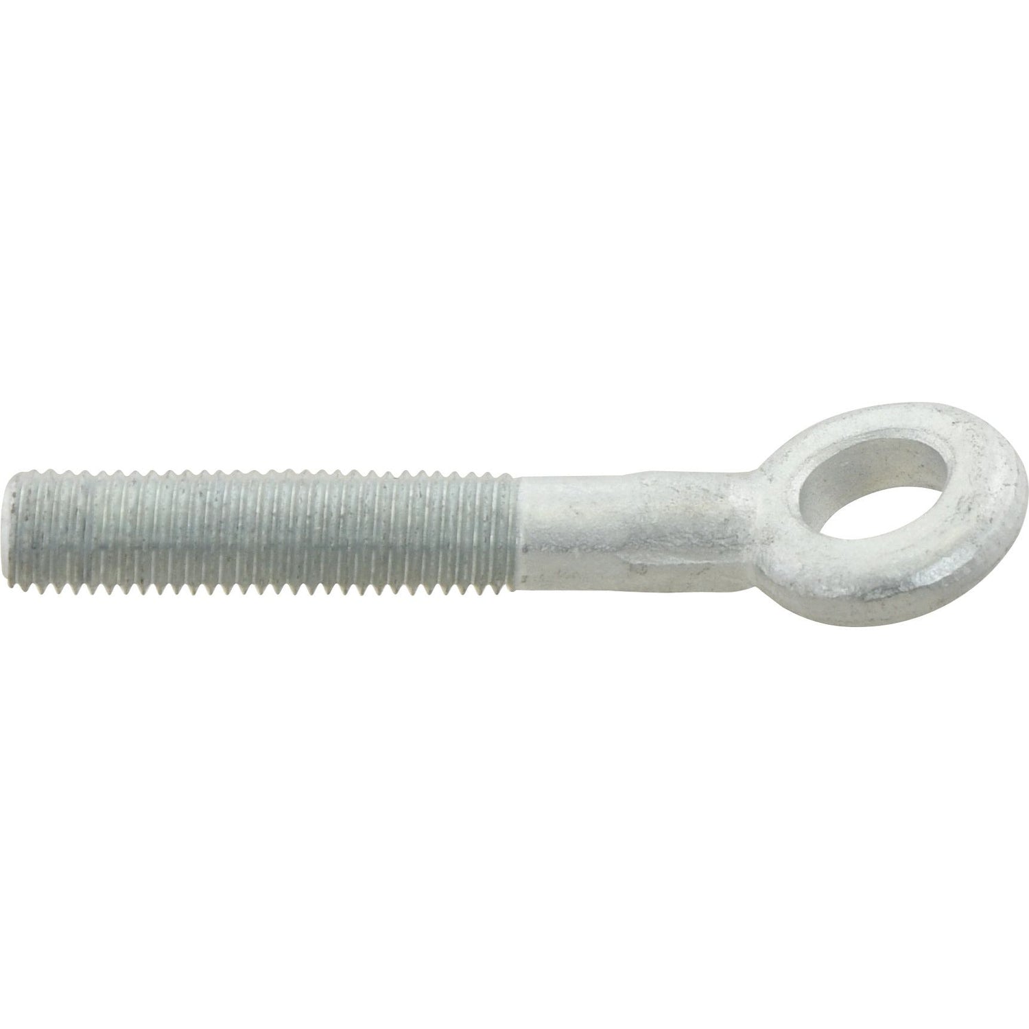 Introducing the Sparex Stabiliser Eye Bolt (Sparex Part No. S.193), featuring a round loop at one end for secure attachment and a precisely threaded shaft with an Eye Ø for exceptional stability. This robust component comes with a 3/4'' UNC - LH thread specification, ensuring durability and reliability in various applications.