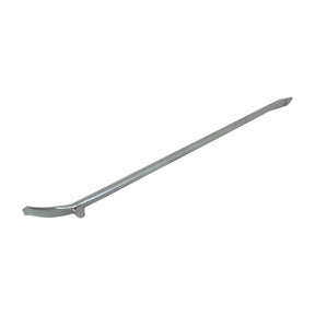 A long metal pry bar with a flattened end and a curved, tapered opposite end, perfect for those seeking the durability of the 34'' Tyre Lever from Sparex (Part No. S.13564).