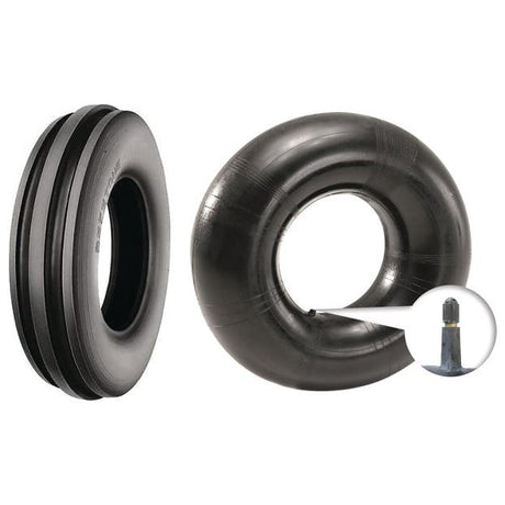 Tyre & Tube Set, 3.50 - 6, 4PR, TR13 Straight Valve
 - S.137612 - Farming Parts