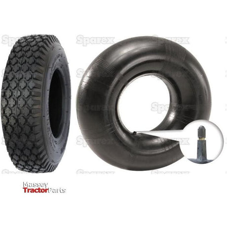 Tyre & Tube Set, 4.80/4.00 - 8, 4PR, TR13 Straight Valve
 - S.137616 - Farming Parts