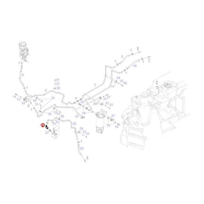 Union - X584316900000 - Massey Tractor Parts