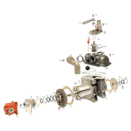 Vacuum pump - MEC8000H - Hydraulic driven - 1000 RPM
 - S.149222 - Farming Parts