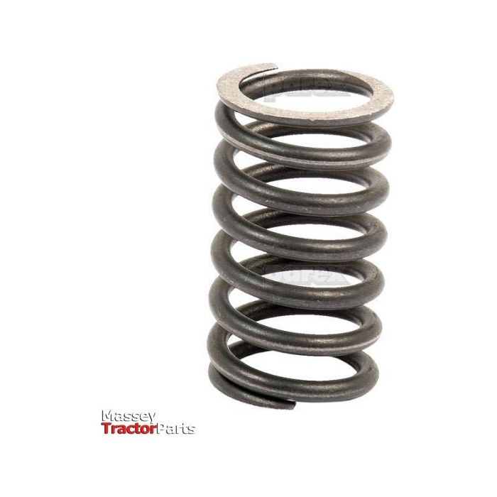 Close-up of a coiled metal valve spring with a metal washer on top. The text "Valve Spring - Outer | Sparex Part No.S.66028" appears in the bottom left corner, with the brand name "Sparex" also visible.