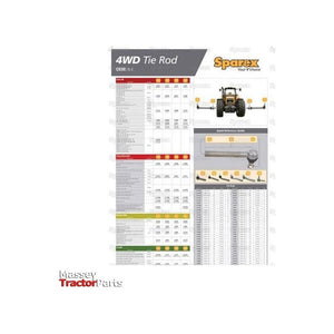 4WD TIE ROD POSTER 2015
 - S.700562 - Massey Tractor Parts