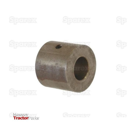 A cylindrical metal bearing sleeve with a 16MM bore and a central hole, displayed against a white background. The image has text labels indicating "Sparex" and "Massey Tractor Parts." The product is identified as the WELD ON BUSH 16MM BORE, Sparex Part No.S.31214 from the brand Sparex.