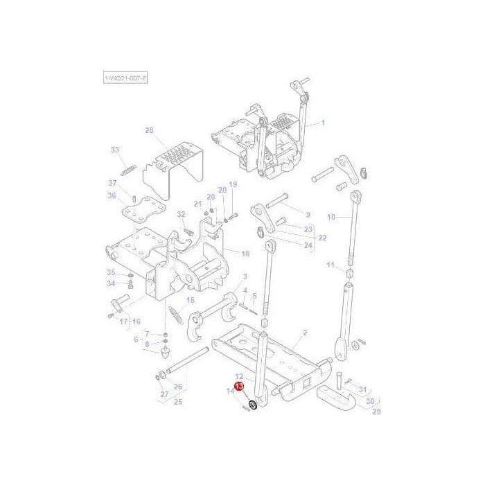 Massey Ferguson Washer - 3019558X1 | OEM | Massey Ferguson parts | Hitch Kits & Components-Massey Ferguson-Cab Glass & Glazing Tools,Cabin & Body Panels,Containers & Storage,Engine & Filters,Farming Parts,Fuel Delivery Parts,Injectors & Nozzles,Parts Washers,Rear,Screws & Fasteners,Towing & Fasteners,Tractor Parts,Washers,Workshop & Merchandising,Workshop Equipment