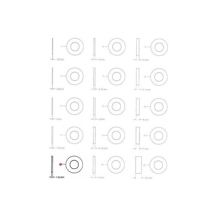 Washer Flat M8 - 390972X1 - Massey Tractor Parts