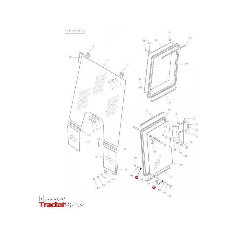 Massey Ferguson Washer Flat M8 - VJD8007 | OEM | Massey Ferguson parts | Washers-Massey Ferguson-Containers & Storage,Cylinder Head Components,Engine & Filters,Engine Parts,Engine Valves,Exhaust,Farming Parts,Fuel Delivery Parts,Hardware,Injectors & Nozzles,Parts Washers,Screws & Fasteners,Towing & Fasteners,Tractor Parts,Washers,Workshop,Workshop & Merchandising,Workshop Equipment