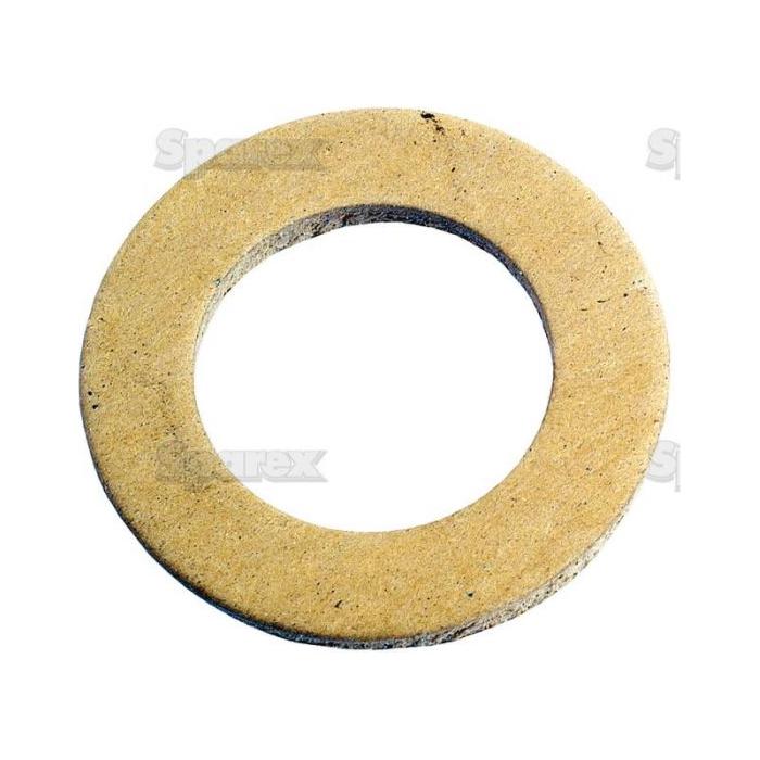 The Sparex Washer M7 (Sparex Part No. S.1784) is a beige circular gasket with a wide inner hole and a slightly textured surface.