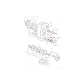 Washer Transfer Box - 908965M1 - Massey Tractor Parts